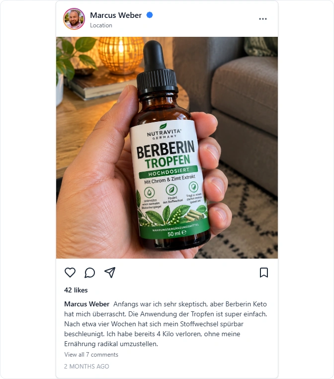 Berberin Keto Instagram Erfahrungen