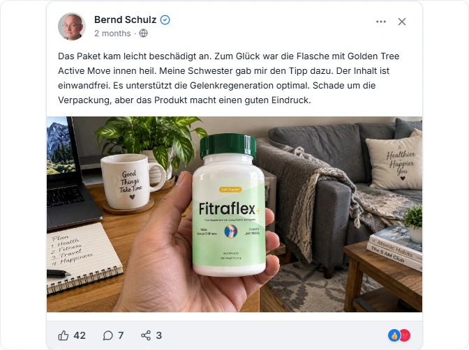 Golden Tree Active Move Facebook Erfahrungen