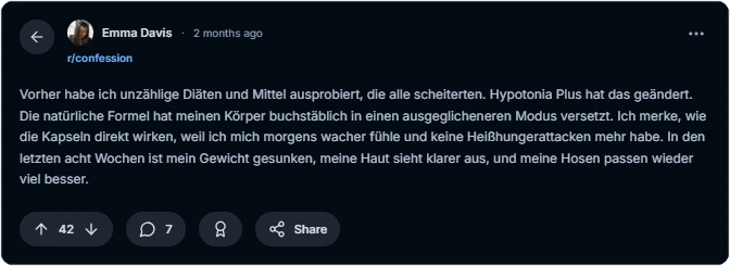 Hypotonia Plus Reddit Erfahrungen