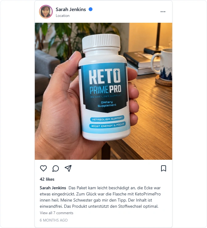 Keto Prime Pro Instagram Erfahrungen