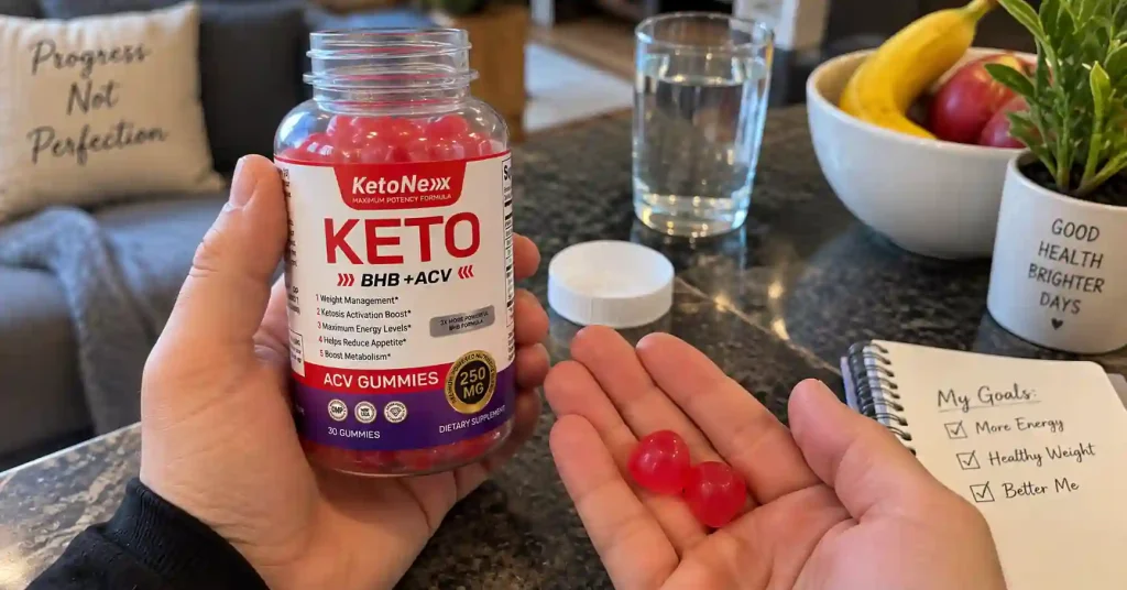 Ketonex gummies Verwendung