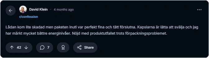 MedicGLP Reddit Recensioner