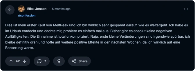 MeltPeak Reddit Erfahrungen