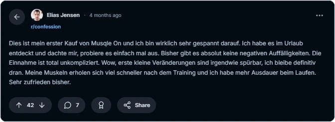 Musqle On Reddit Erfahrungen