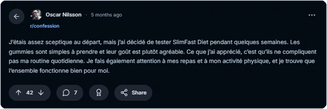 SlimFast Diet Reddit Avis