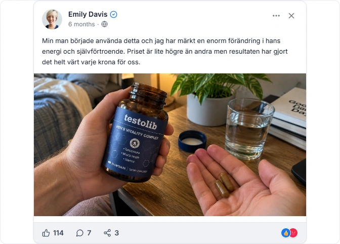 TestoLib Facebook Recensioner