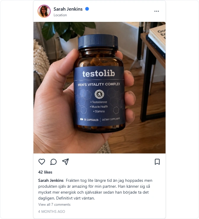 TestoLib Instagram Recensioner