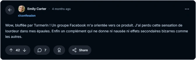 Turmerin Reddit Avis