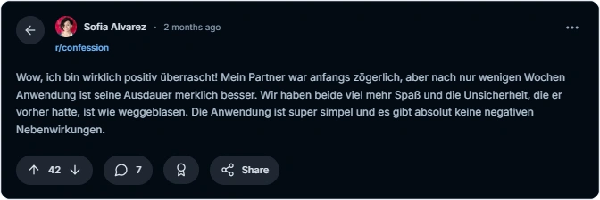 Vigoradil Reddit Erfahrungen