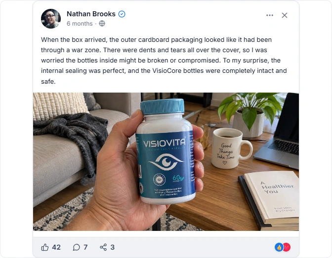 
Visio core Facebook Reviews
