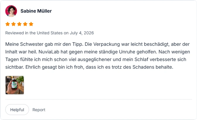NuviaLab Amazon Erfahrungen 