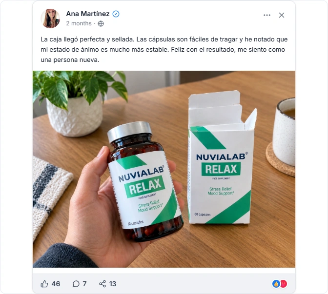 NuviaLab Facebook Review