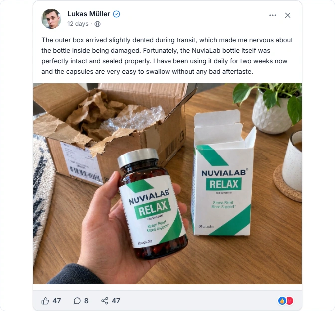 Nuvialab Facebook Review