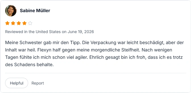 Flexyn Amazon Erfahrungen