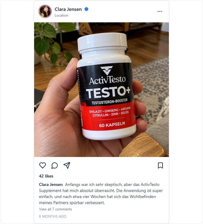 ActivTesto Instagram Erfahrungen