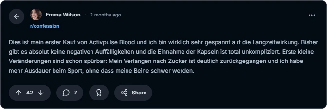 Activpulse Blood Reddit Erfahrungen