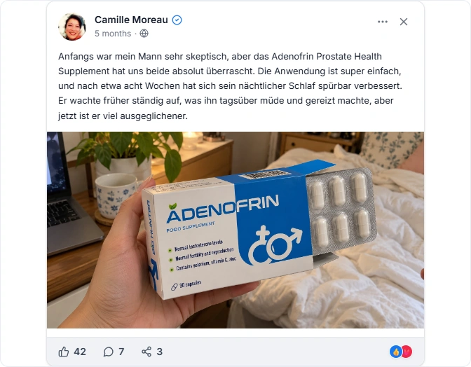 Adenofrin Facebook Bewertungen