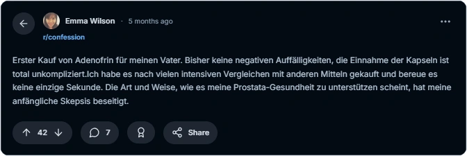 Adenofrin Reddit Bewertungen