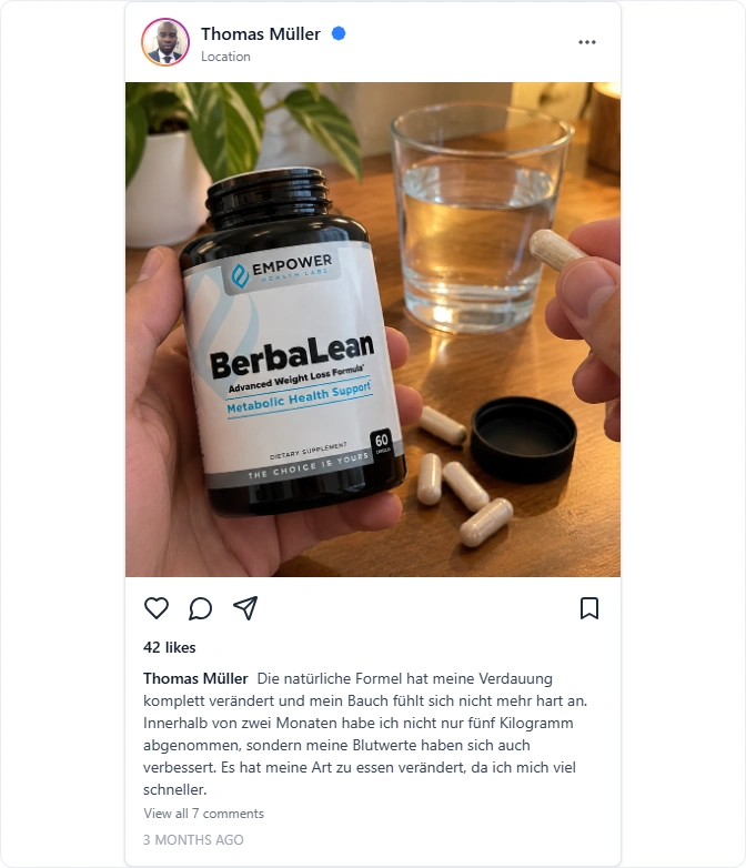BerbaLean Instagram Erfahrungen