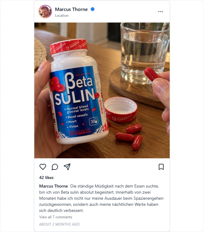 Betasulin Instagram Erfahrungen