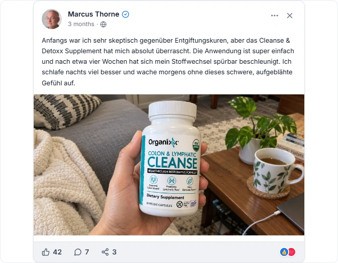 Cleanse and Detoxx Facebook Erfahrungen