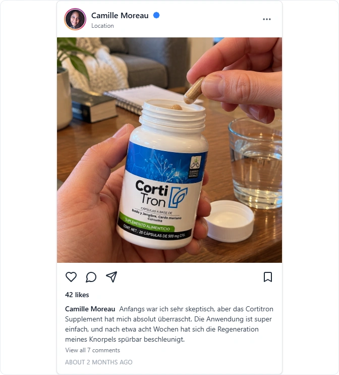Cortitron Instagram Erfahrungen