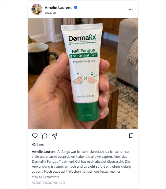 DermaFix Fungus Treatment Gel Instagram Erfahrungen