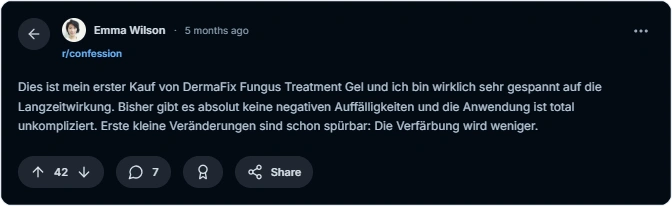 DermaFix Fungus Treatment Gel Reddit Erfahrungen