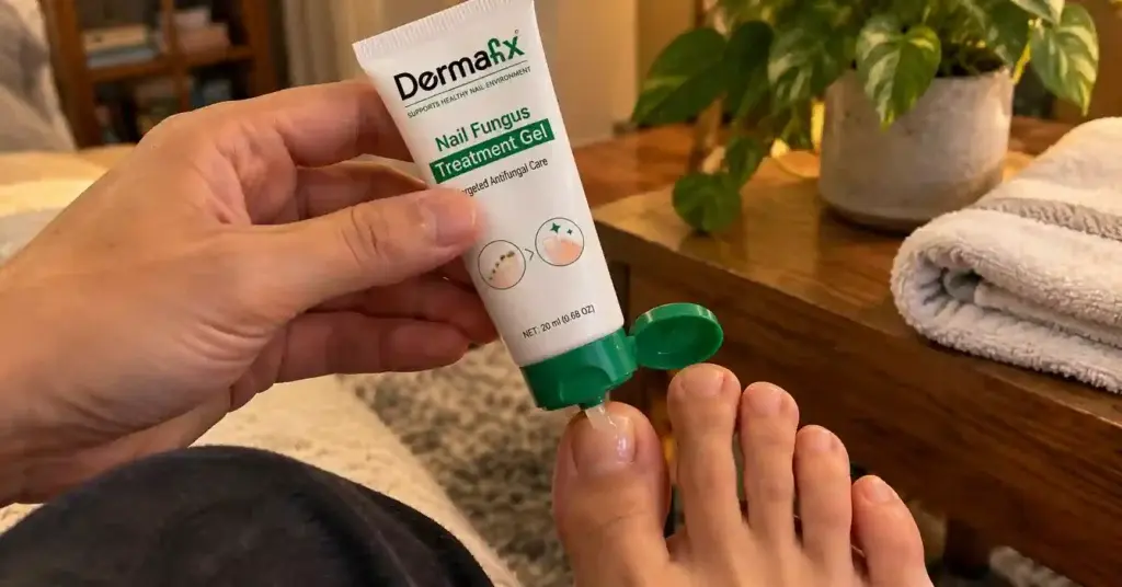 DermaFix Fungus Treatment Gel Verwendung