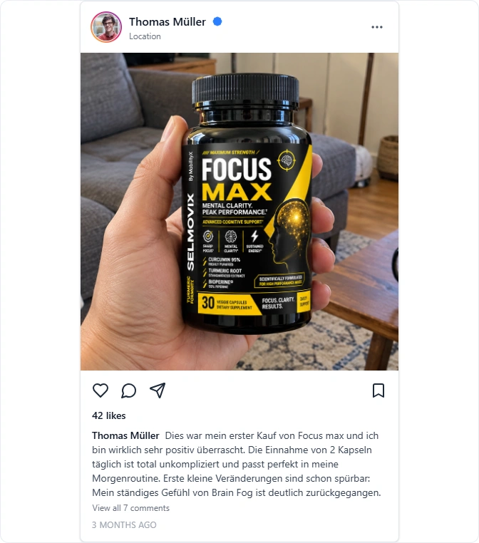 Focusmax Instagram Bewertungen