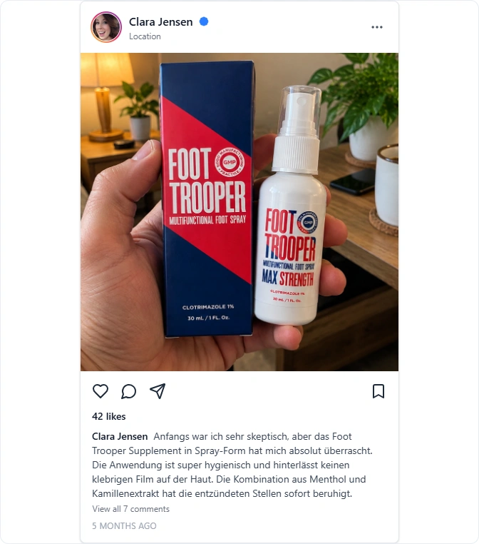 Foot Trooper Instagram Erfahrungen