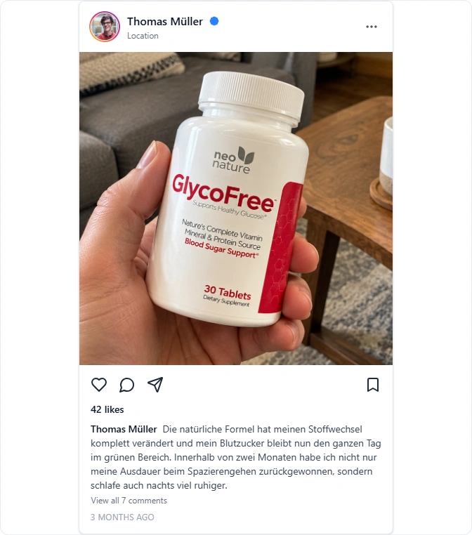 Glycofree Instagram Bewertungen