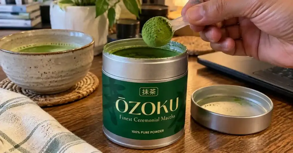 Ozoku Matcha Verwendung