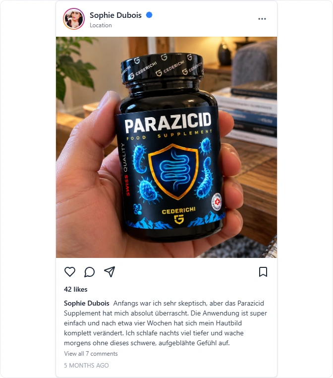 Parazicid Instagram Erfahrungen