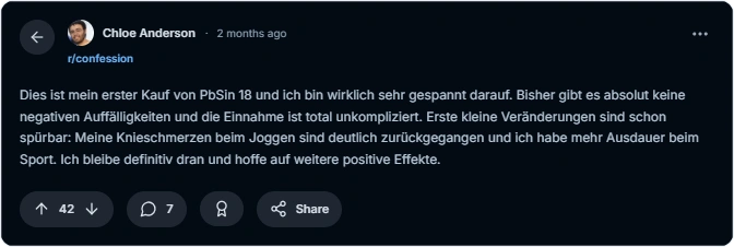 Pbsin18 Reddit Erfahrungen