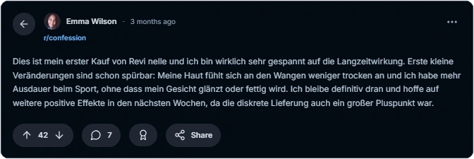 Revinelle Reddit Erfahrungen