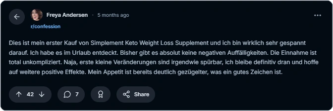 Simplement Keto Reddit Erfahrungen
