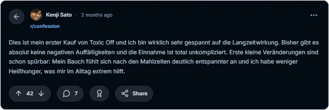 Toxic Off Reddit Erfahrungen