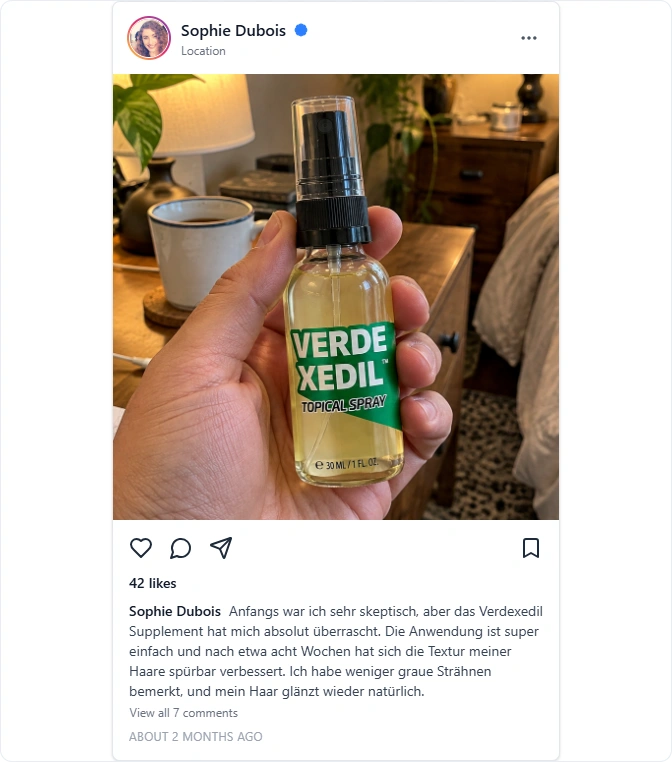 Verdexedil Instagram Erfahrungen