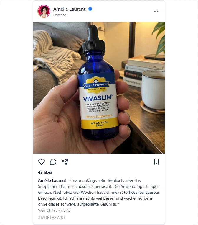 Viva Slim Instagram Erfahrungen
