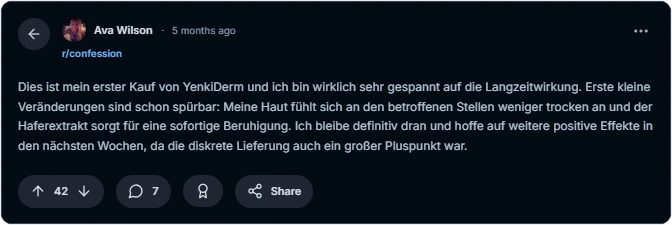 Yenki Derm Reddit Erfahrungen