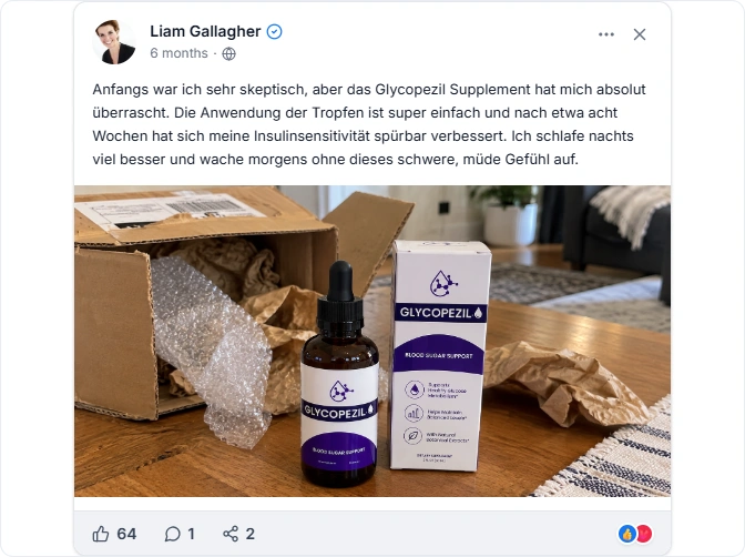 Glycopezil Facebook Bewertungen