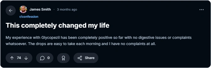 Glycopezil Reddit Review